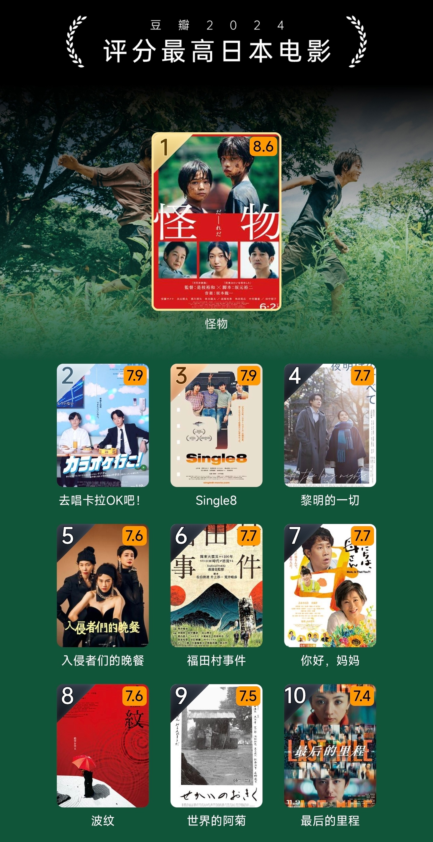 日本十大人性电影2025年排行榜前十名榜单出炉