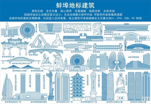 蚌埠十大地标建筑2025年排行榜前十名榜单出炉 蚌埠十大地标建筑2025年排行榜前十名榜单出炉