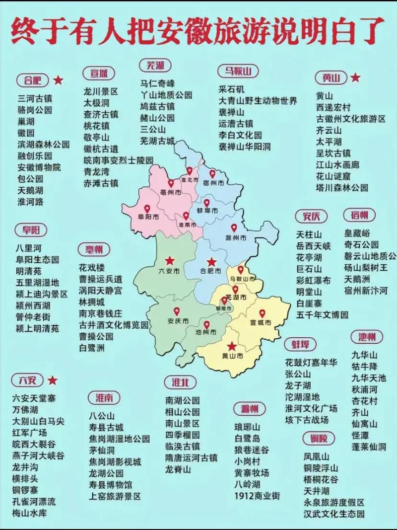 安徽适合中老年旅游的地方2025年排行榜前十名榜单出炉